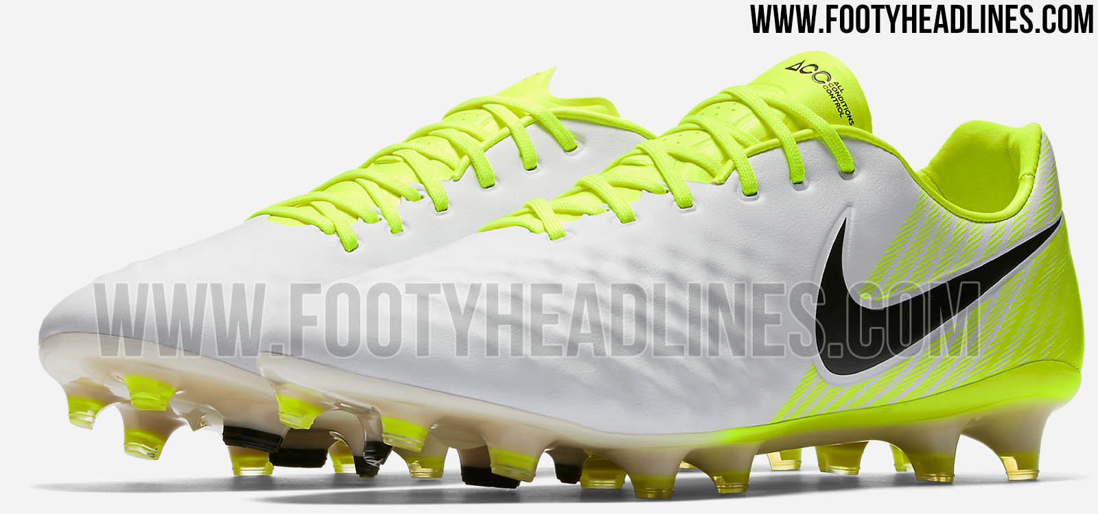 Vollig neues Obermaterial WeiB Gelbe Nike Magista Opus 2017 FuBballschuhe geleakt Nur Fussball